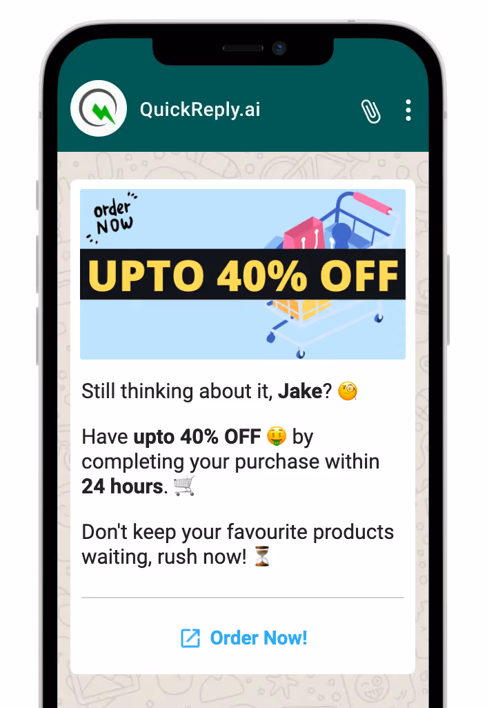 Price Drop Alert WhatsApp Template