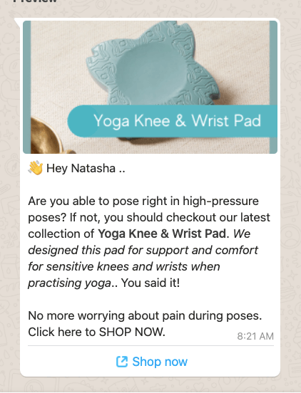whatsapp abandoned cart recovery Shopify - product recommendations 