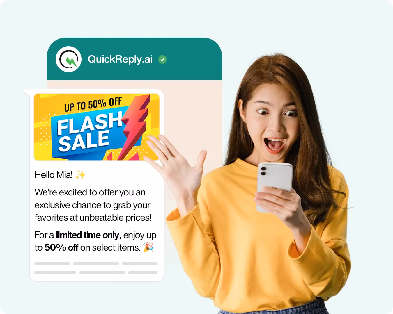 Flash Sale Notification