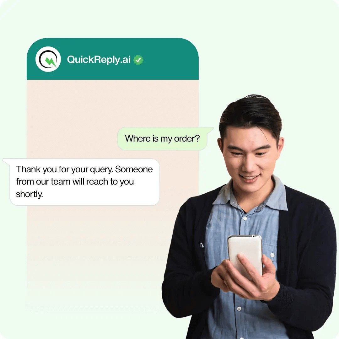 Use WhatsApp Chatbots for Basic Queries - quickreply.ai