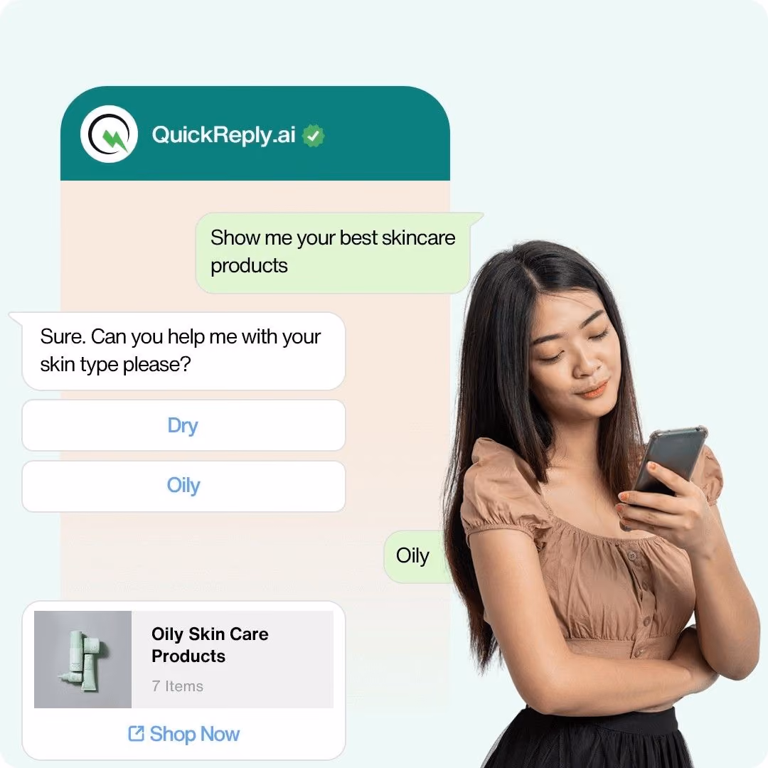 two way communication on whatsapp