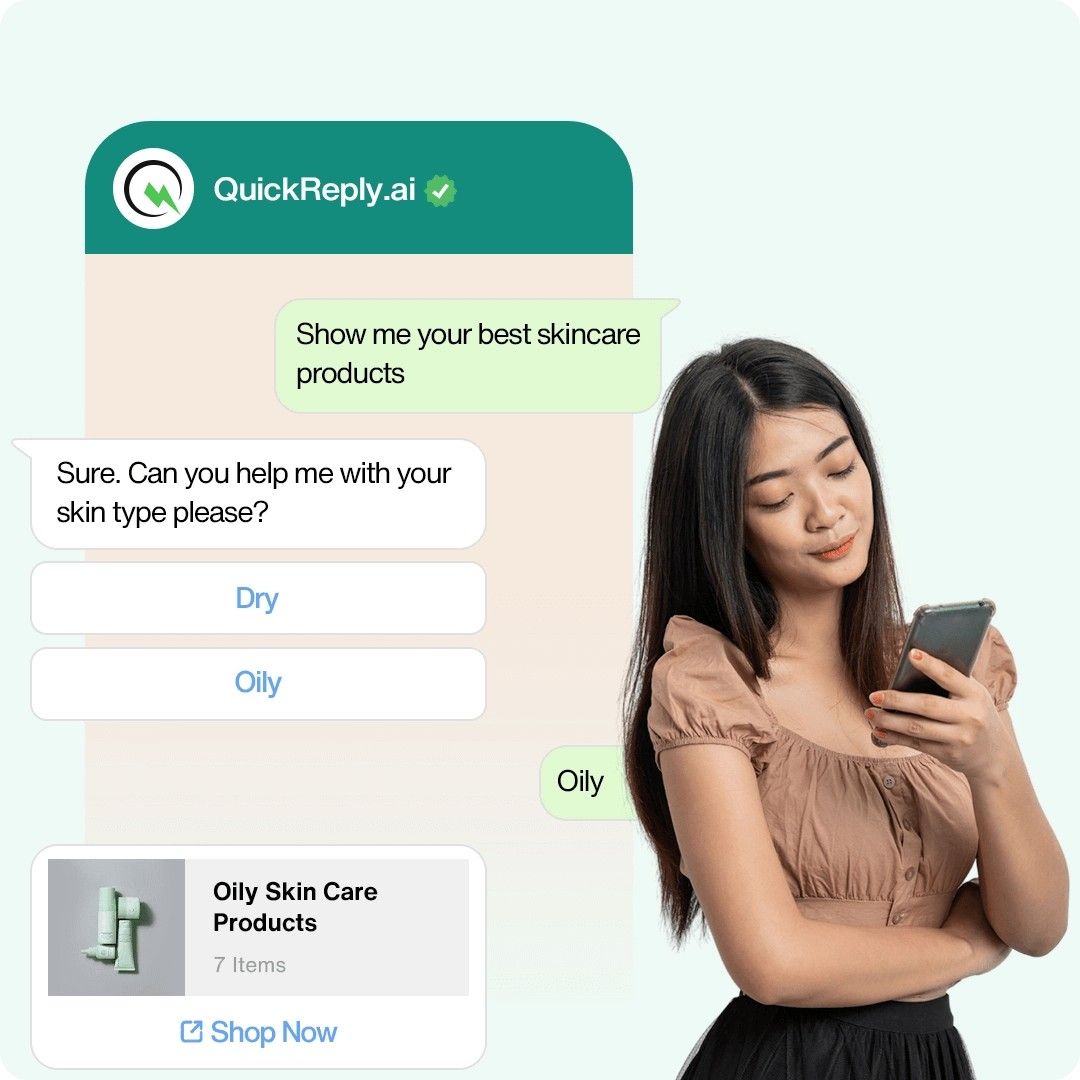 two way communication on whatsapp