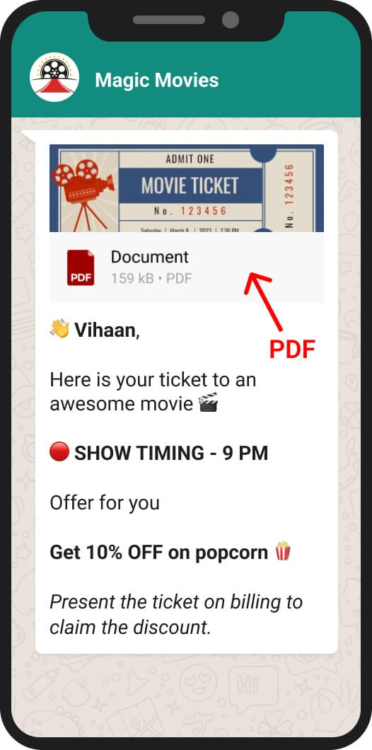 WhatsApp Media Attachment
