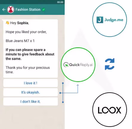 Customer Reviews on Whatsapp