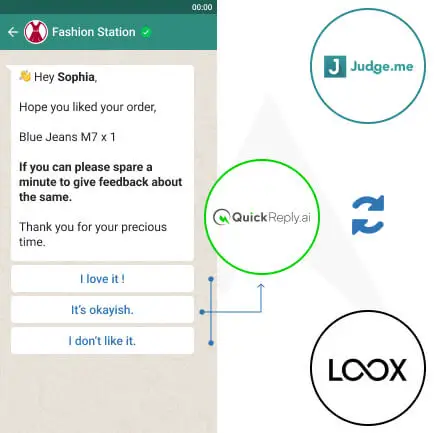 Customer Reviews on Whatsapp