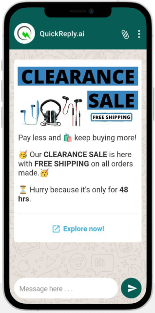 Seasonal Clearance Sale