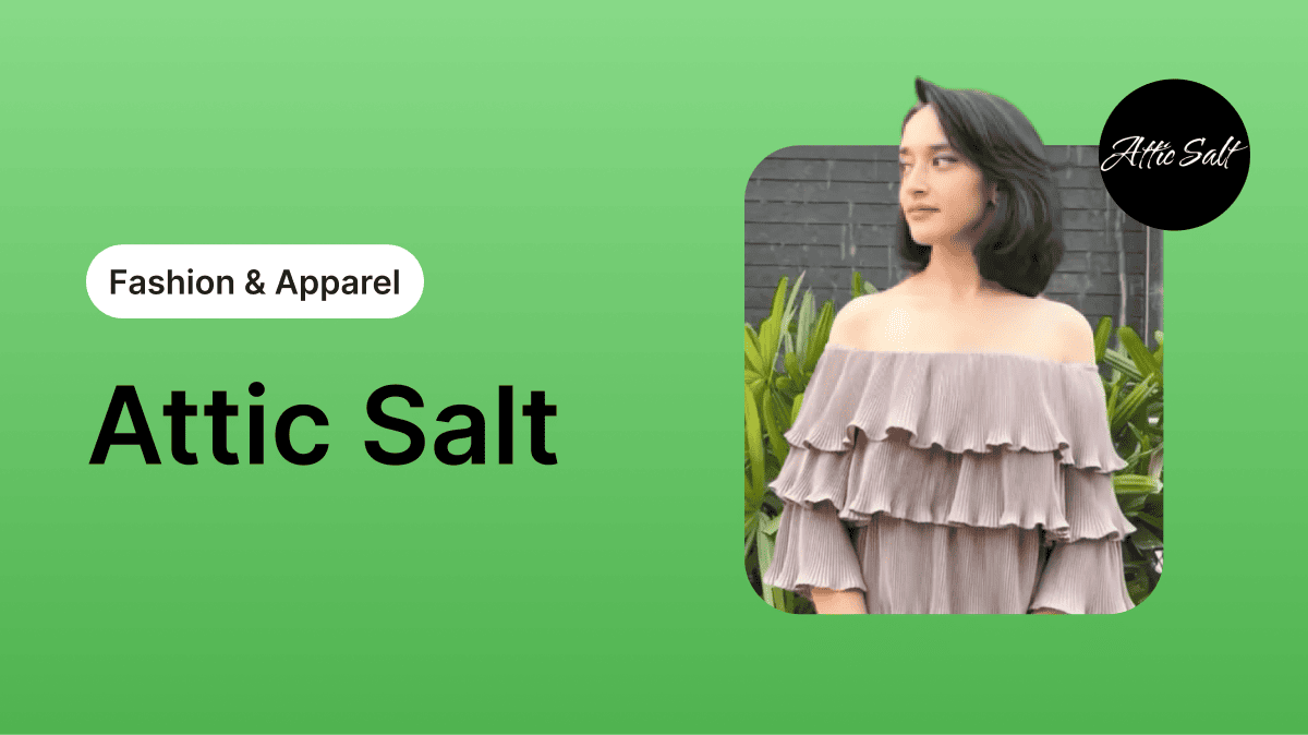Attic Salt doubles conversions on cart recovery and promotional WhatsApp marketing campaigns - Case Study via QuickReply.ai