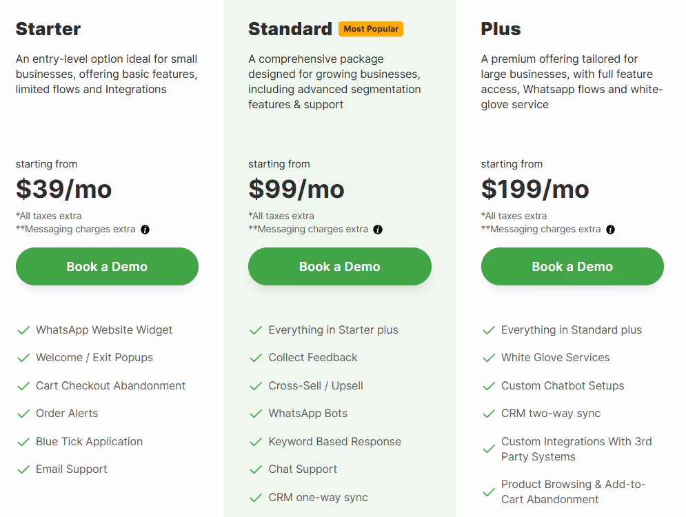 QuickReply.ai Pricing in USD