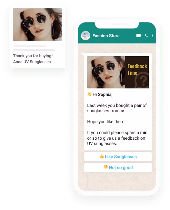 WhatsApp for Customer Feedback