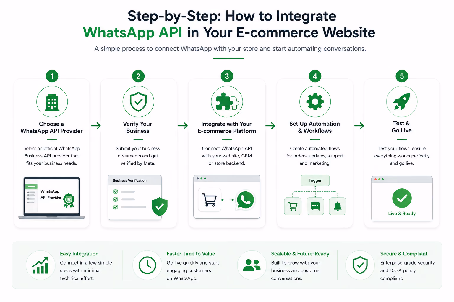 Steps to integrate WhatsApp API with your Business