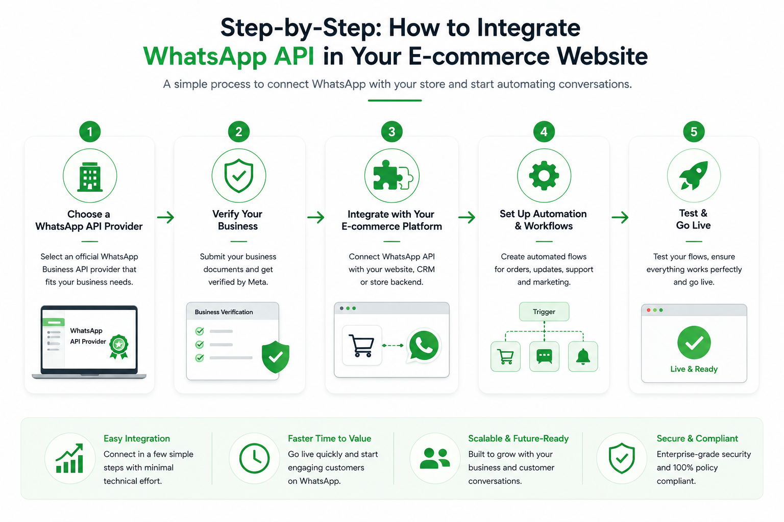 Steps to integrate WhatsApp API with your Business