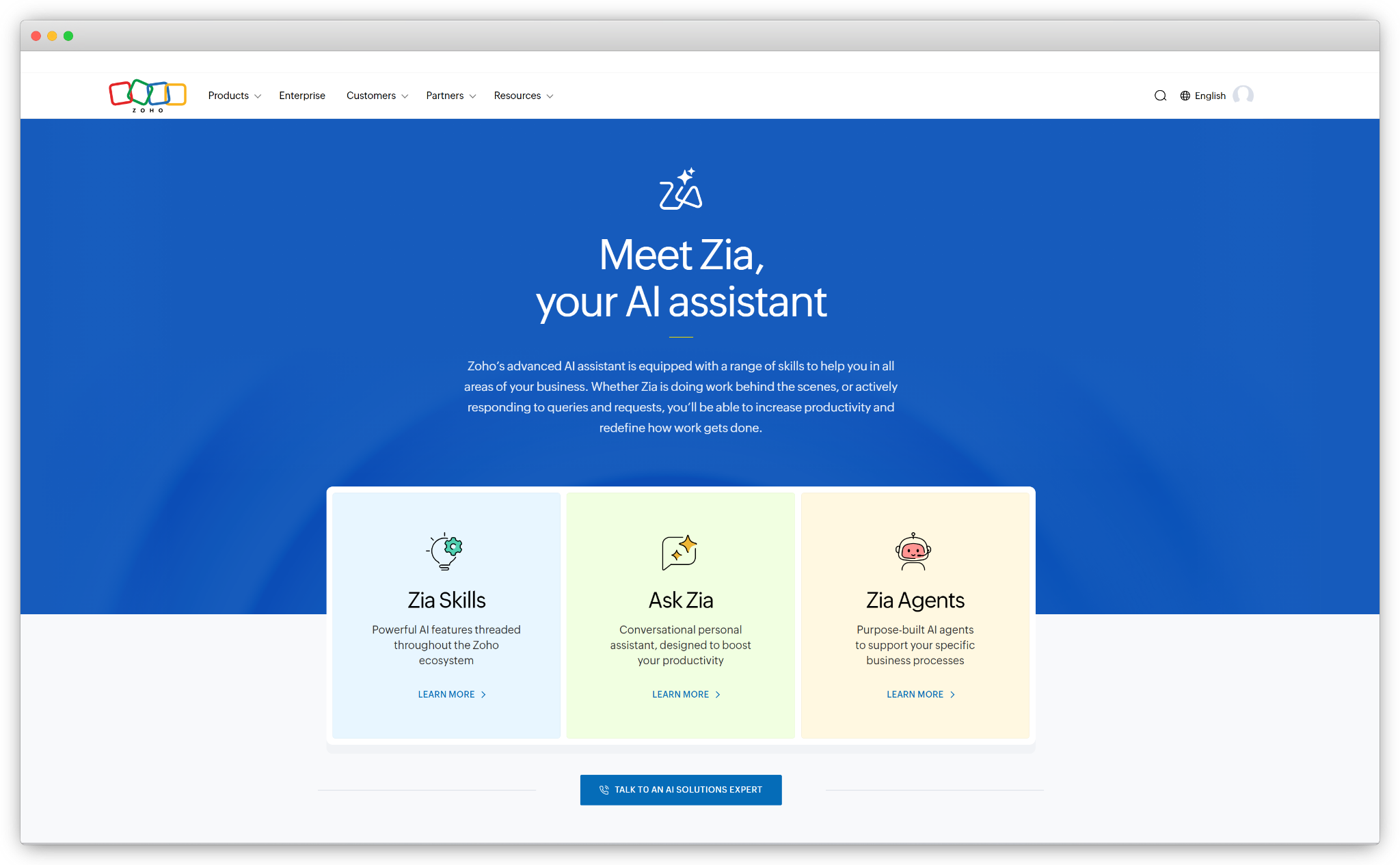 GenAI Tool: Zoho Desk