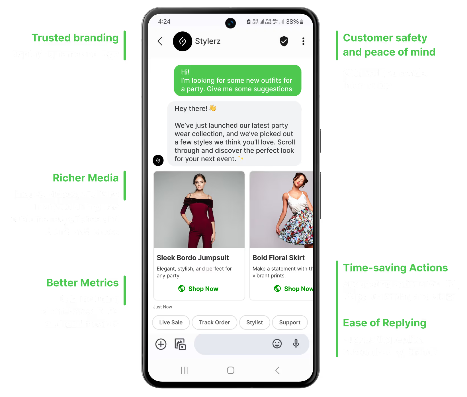 Features of RCS Messaging
