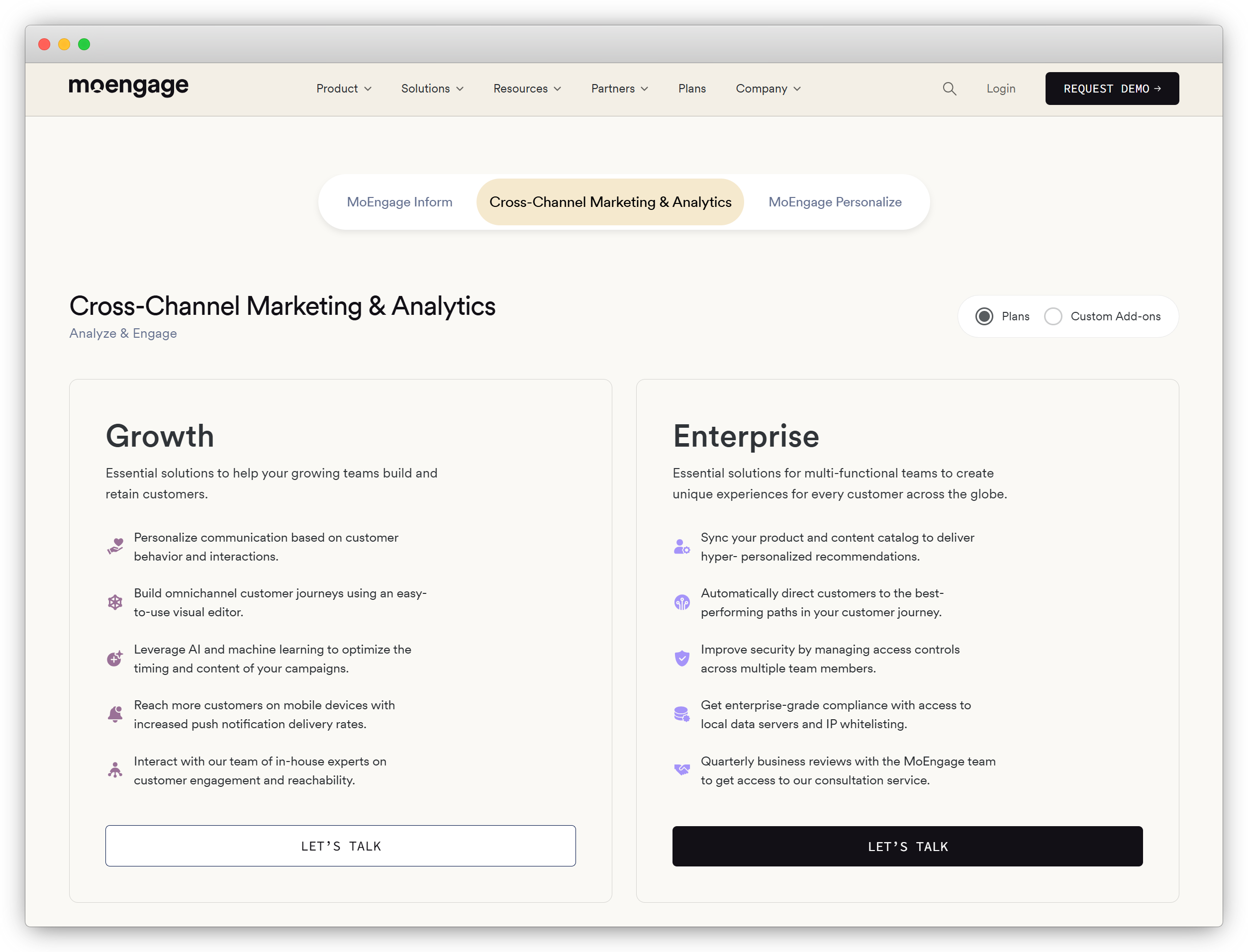 Moengage pricing