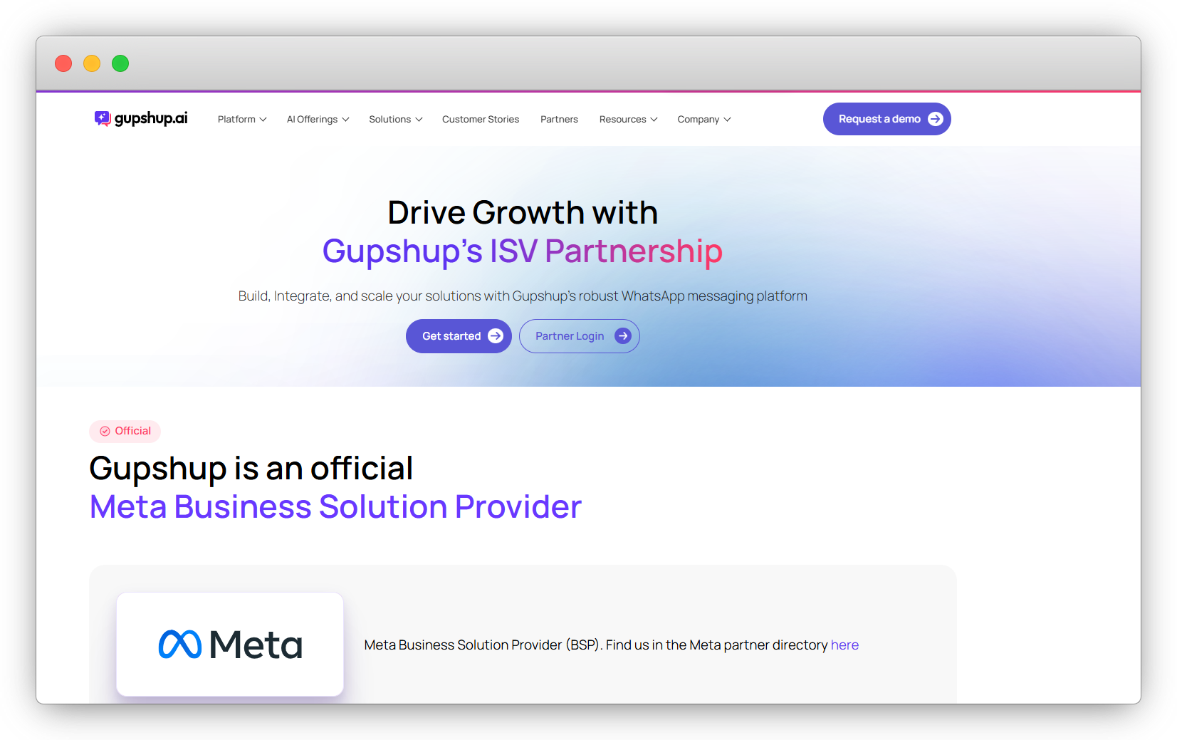 Gupshup partners program