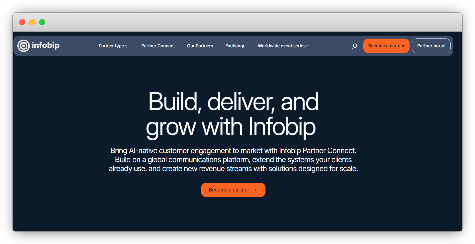 Infobip Partners program