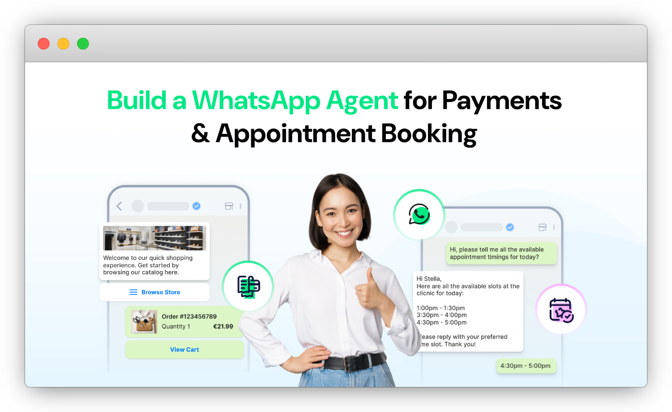 Wati uickReply.ai for WhatsApp API Appointment Booking