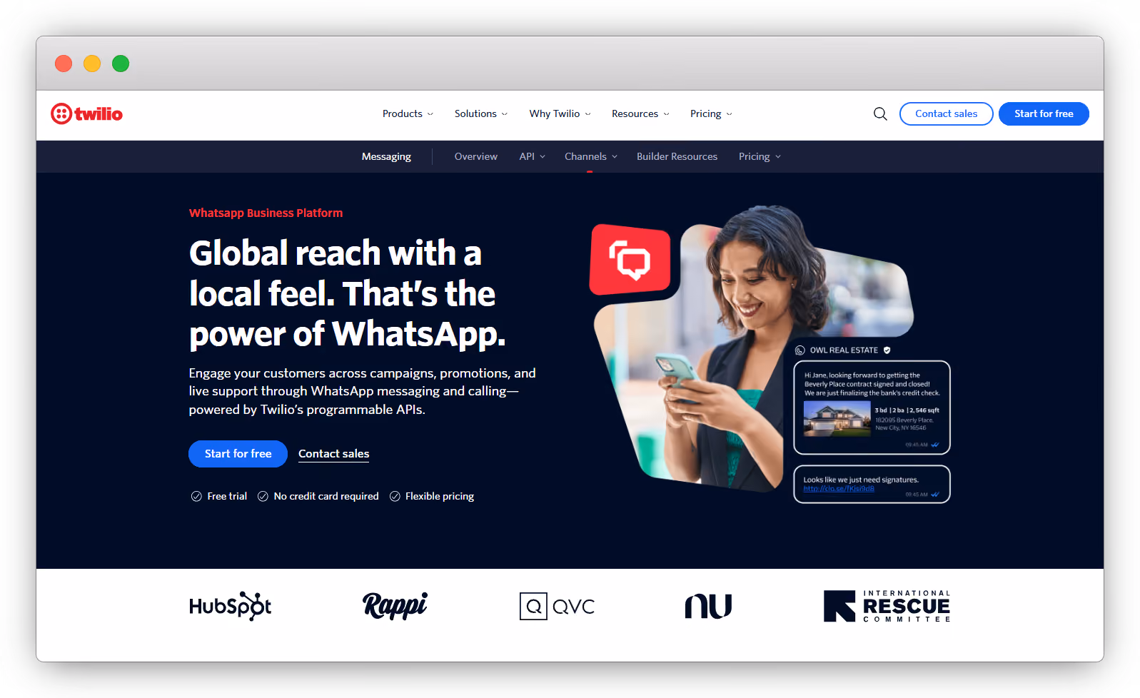 WhatsApp API Provider: Twilio