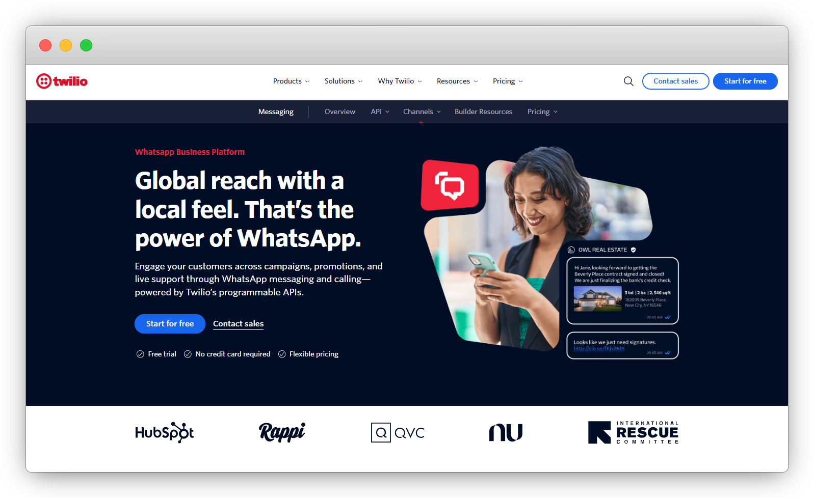 WhatsApp API Provider: Twilio