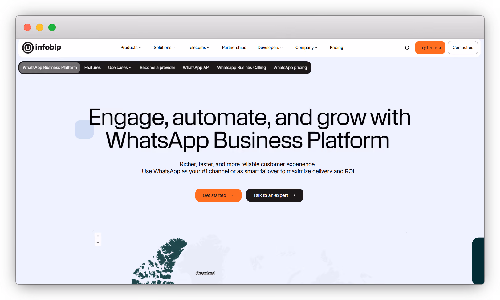 WhatsApp API Provider: Infobip