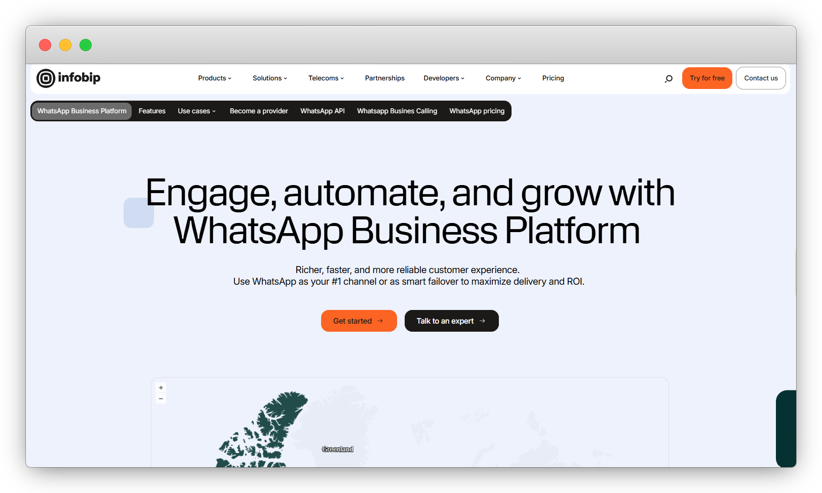 WhatsApp API Provider: Infobip