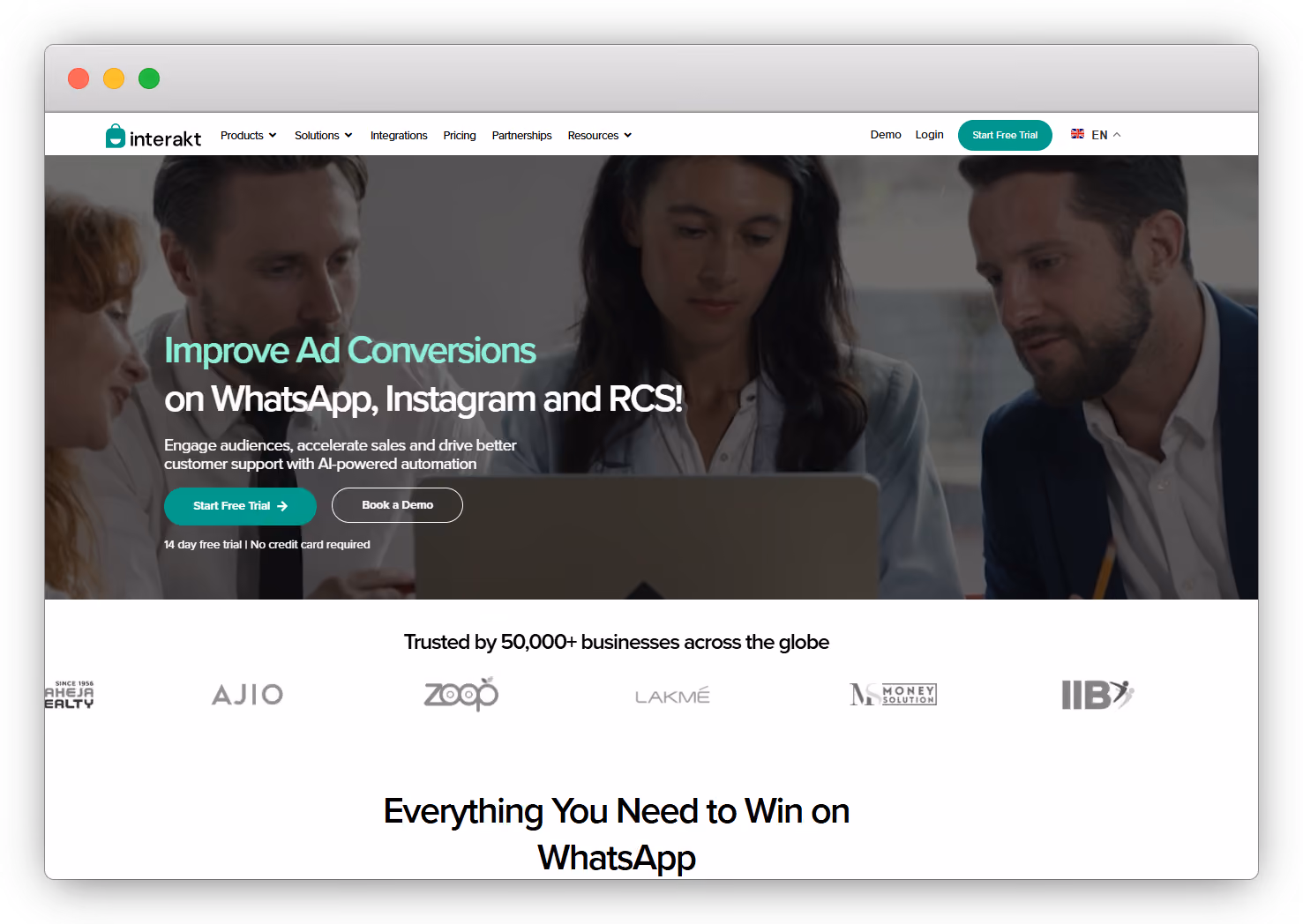 WhatsApp API Provider: Interakt