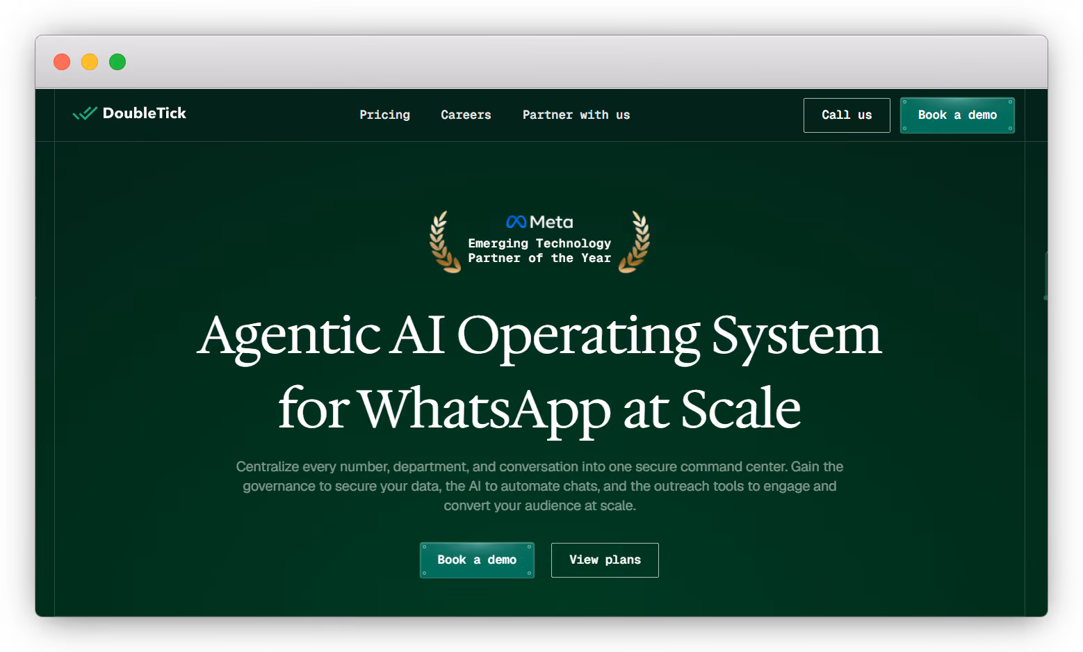 WhatsApp API Provider: DoubleTick
