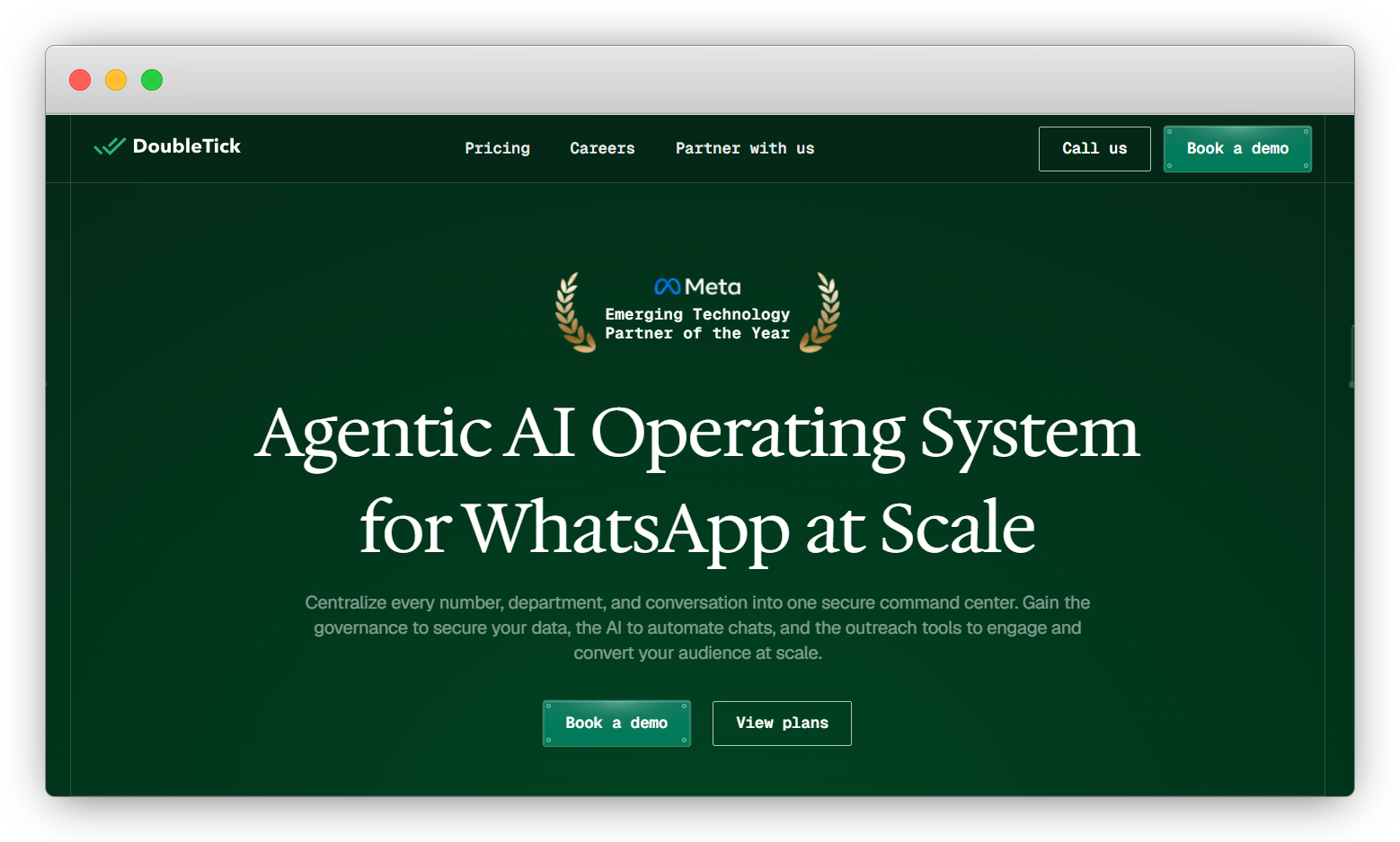 WhatsApp API Provider: DoubleTick