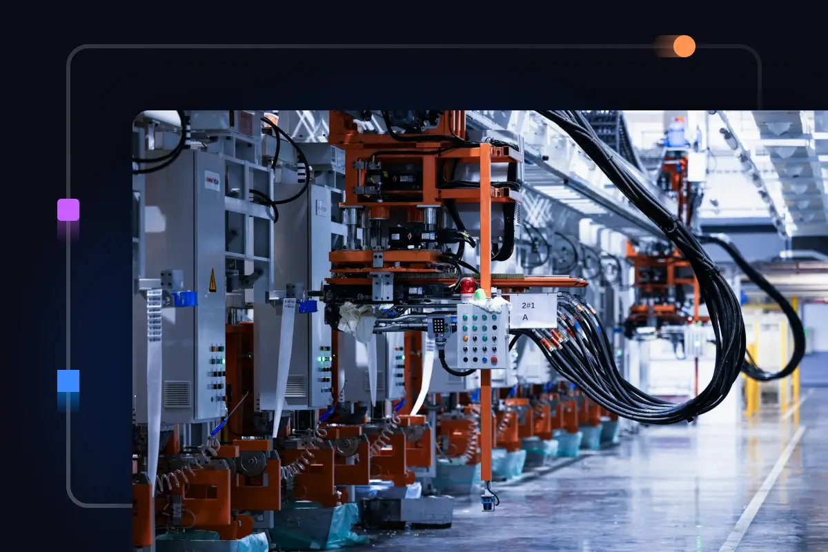 Banner for "Modernizing an Industrial IoT data stack"