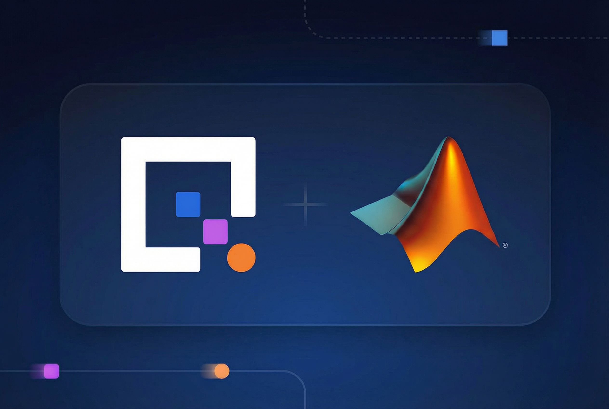 Mathorks partnership announcement banner.