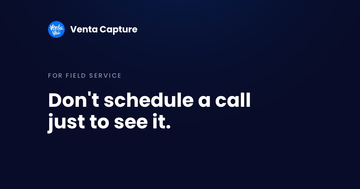 Live video call vs recorded video for customer service: guided capture banner for field service teams