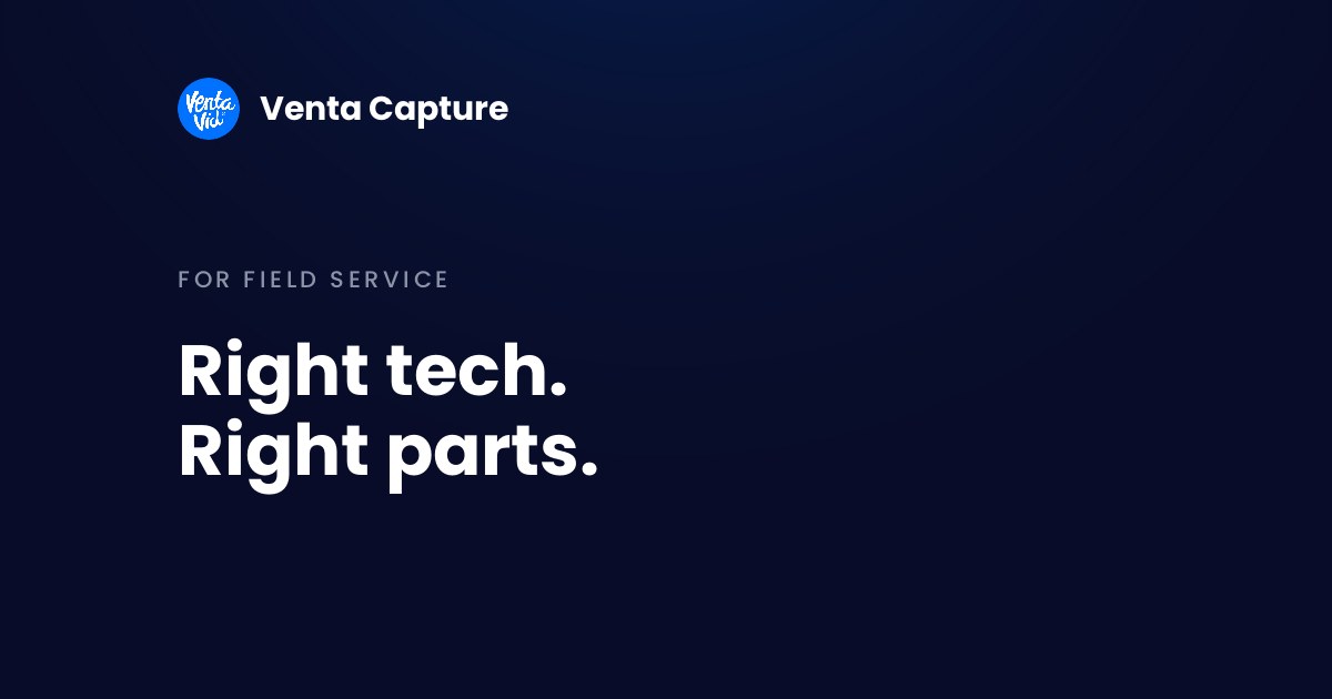 Why technicians arrive without the right parts: the type plate, the serial and the fault, captured before dispatch