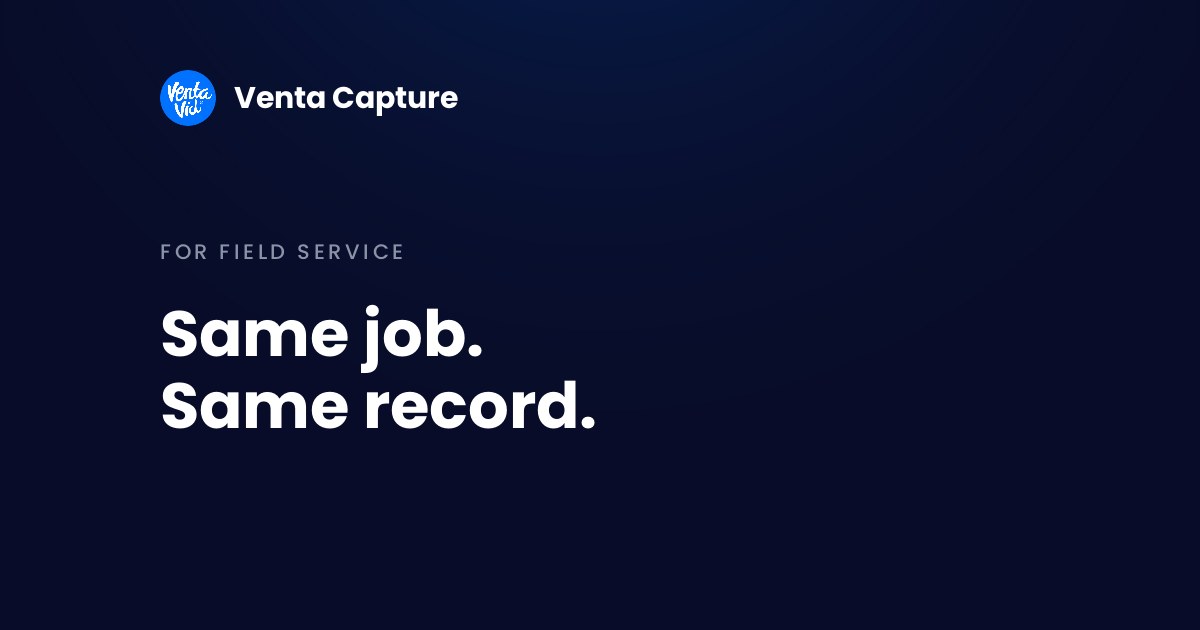 Field service documentation: a guided technician capture that produces the same record on every job