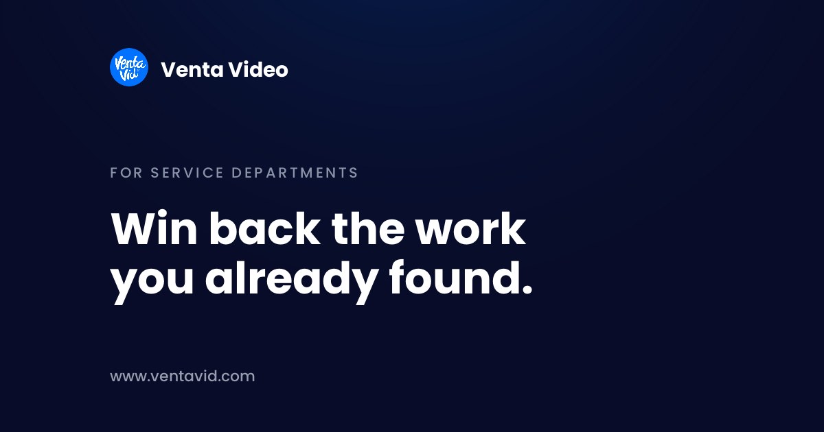 Service technician filming a worn brake disc on a lifted car, the video used for declined services follow up