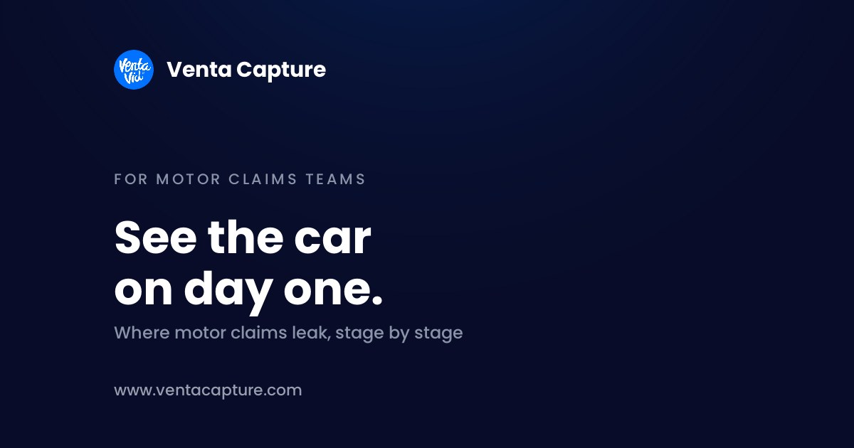 Motor claims process map: the eight stages of a motor claim and where time and leakage are lost at each one