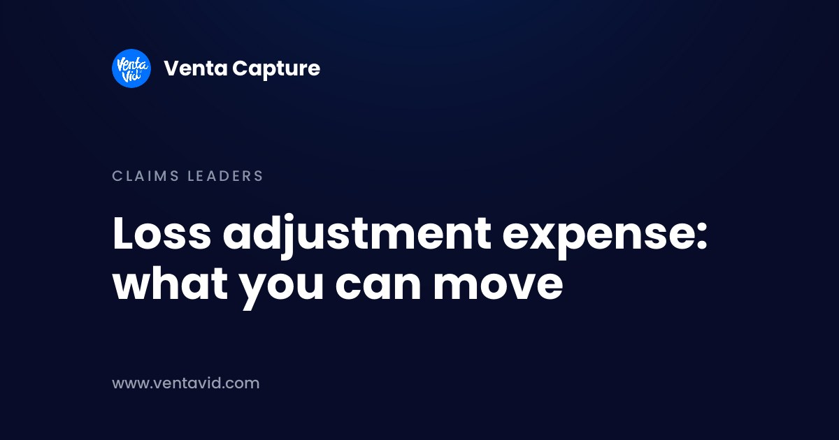Loss adjustment expense and cost per claim: what drives LAE and which share a claims team can reduce