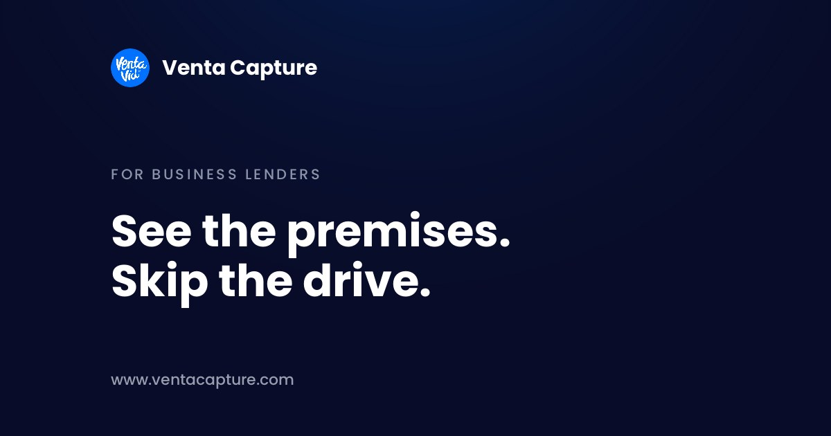 Business loan site inspection by capture link: see the premises without a field visit