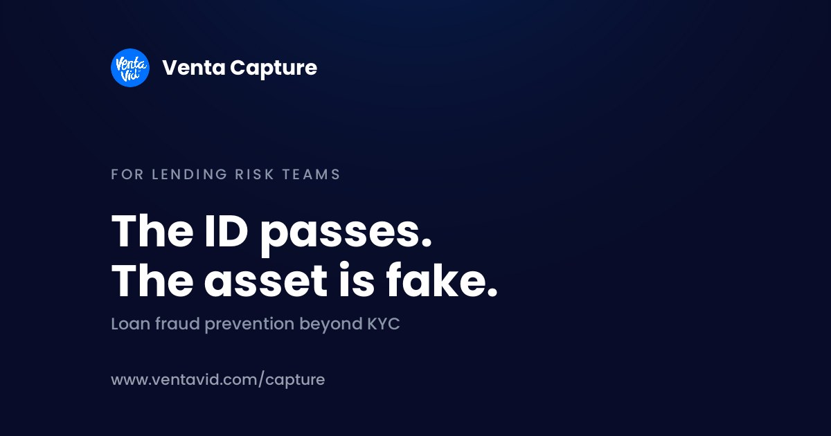 Loan fraud prevention banner: the collateral is the blind spot