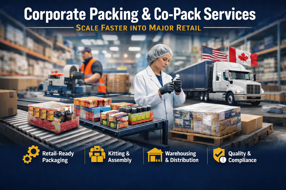Corporate Packing & Co-Pack Services: How Brands Scale Faster Into Major Retail