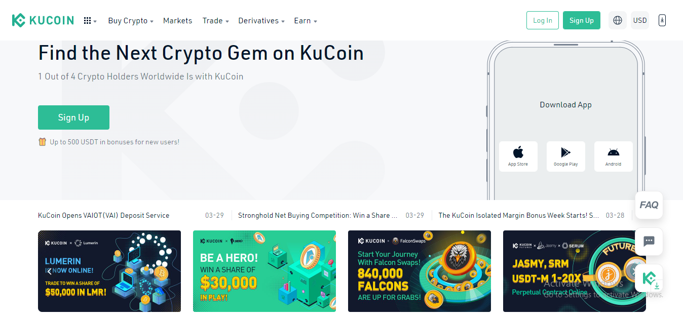kucoin login