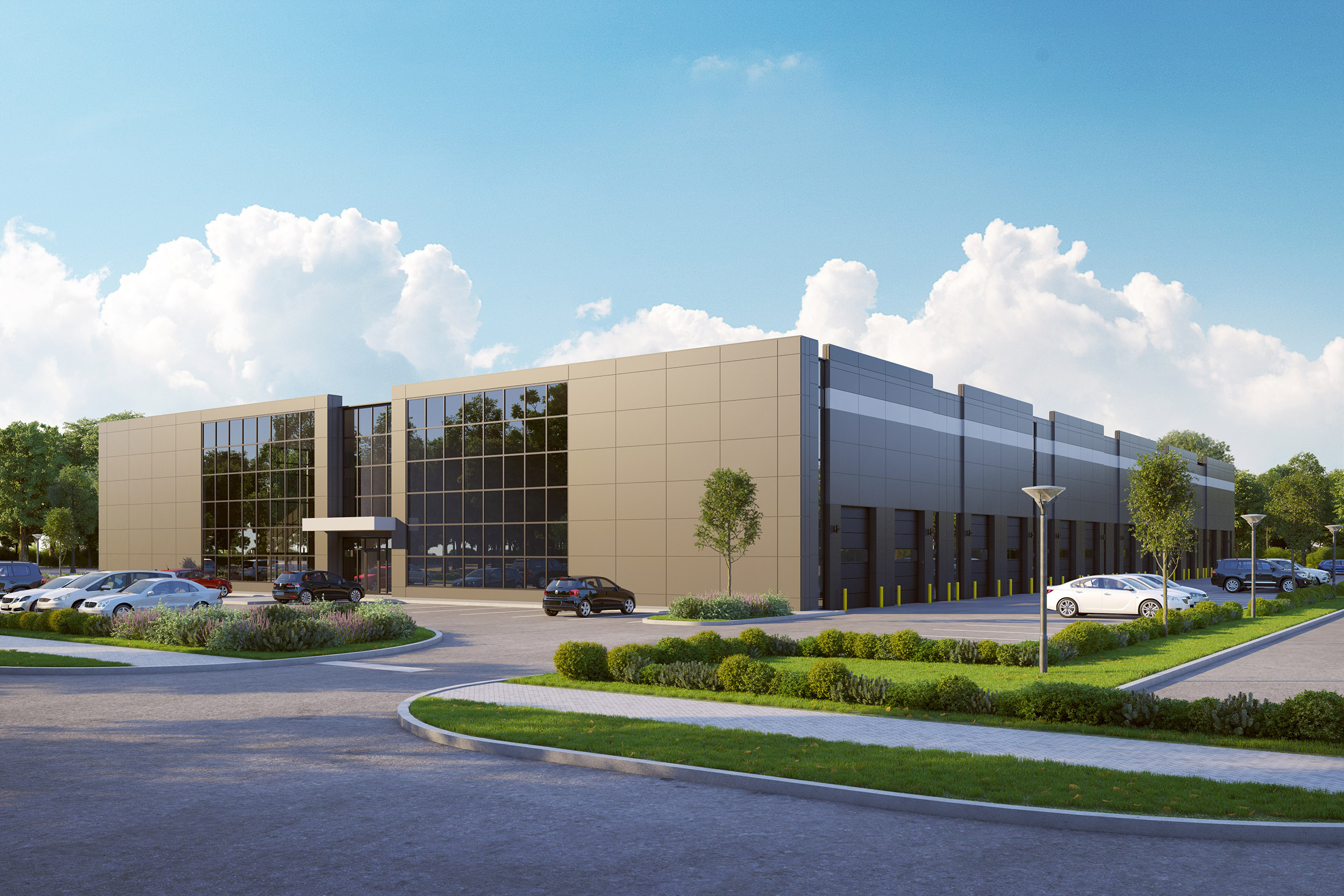 Development targeting the automobile repair industry. Silver Star BLVD Ontario, Canada. Kilcullen Castle Gate Ontario, Canada