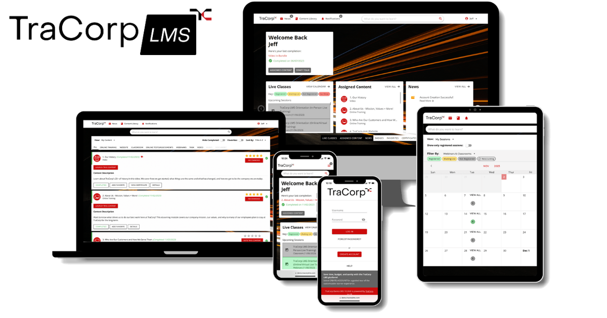 TraCorp LMS | Enterprise Learning Management System
