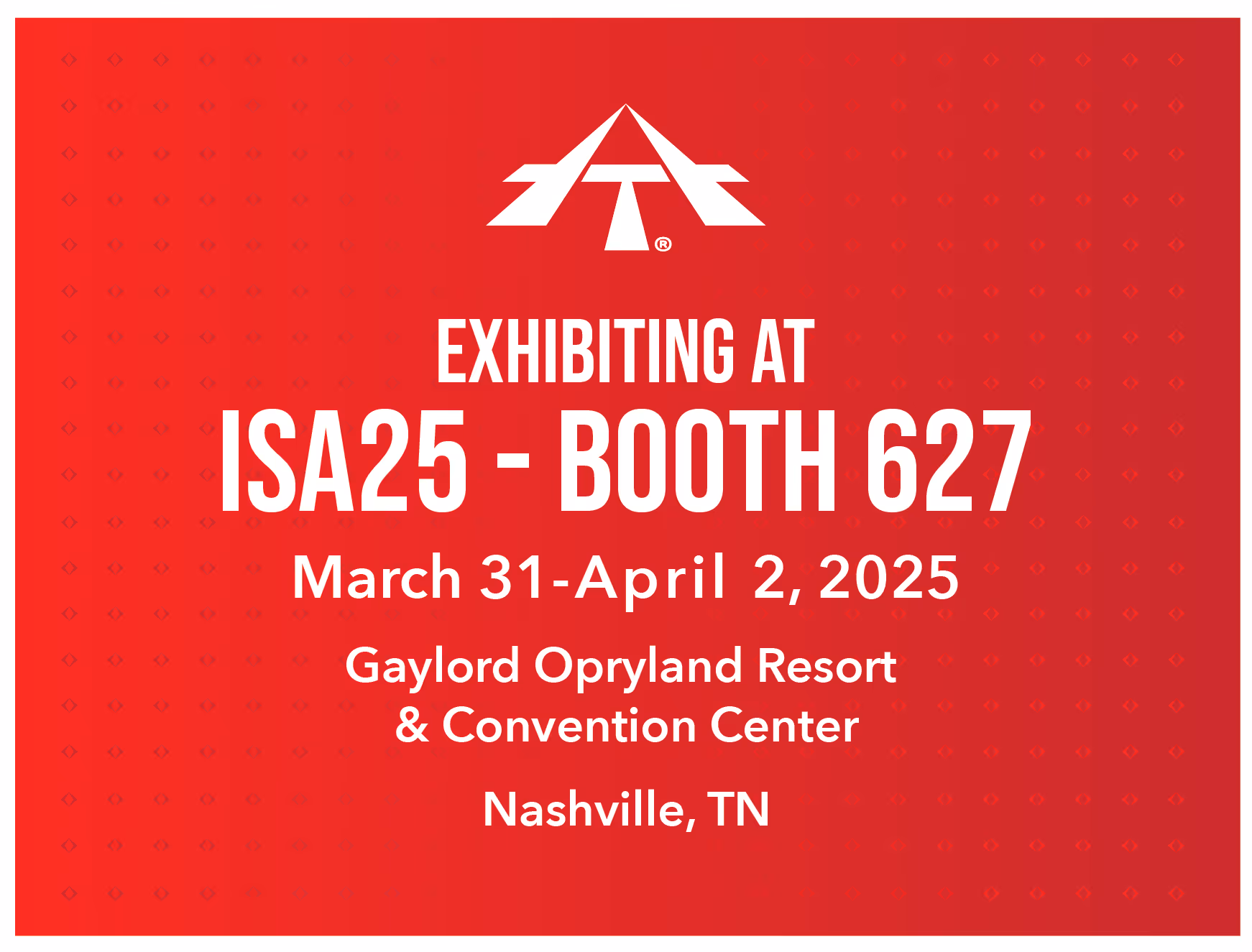 AT to exhibit at ISA25