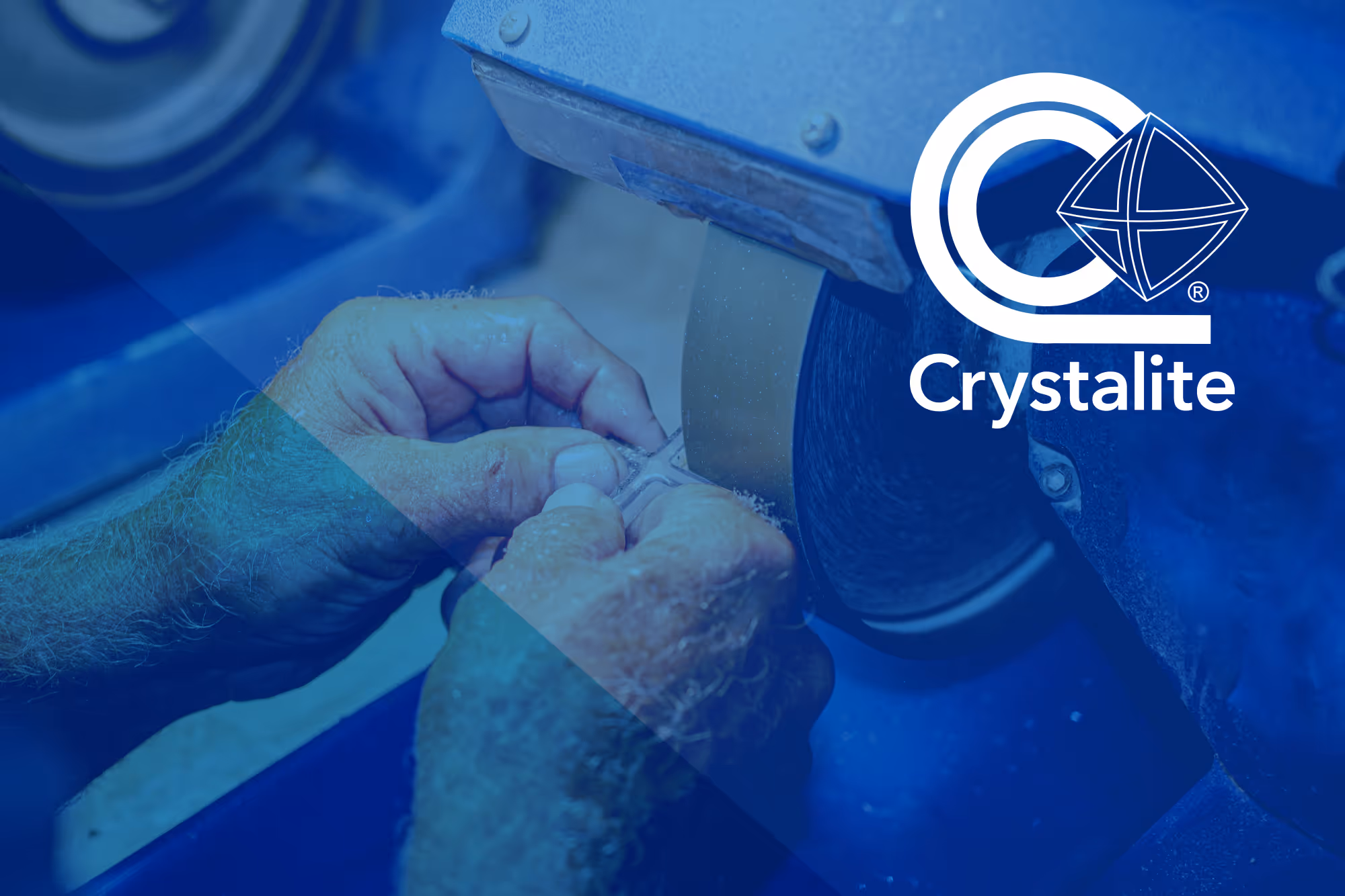 Crystalite precision diamond lapidary tools and equipment for professional gemstone cutting and polishing applications