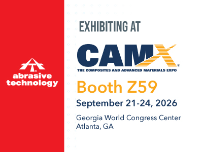 Abrasive Technology exhibiting at CAMX 2026
