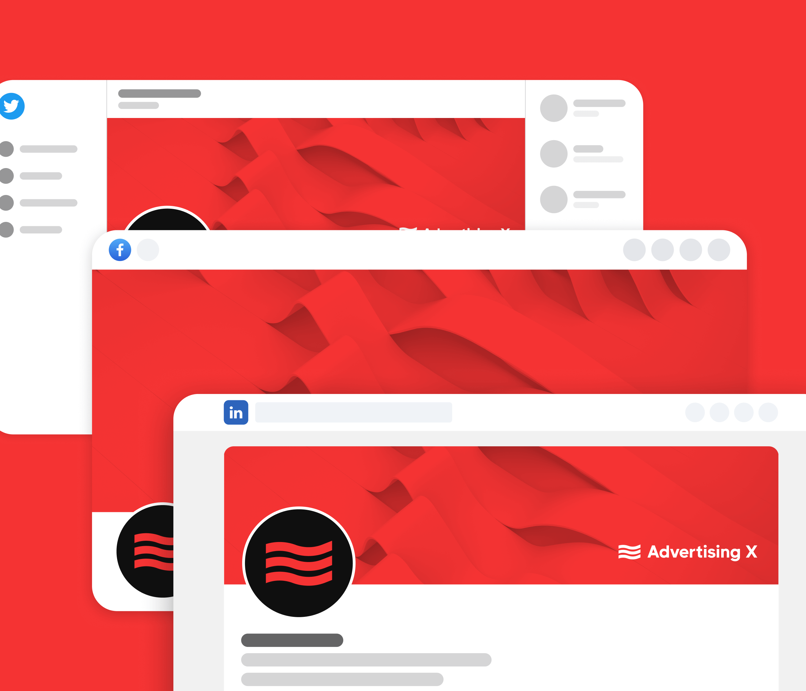 Advertising X - Social Media Assets Included - Modern Saas Webflow Template