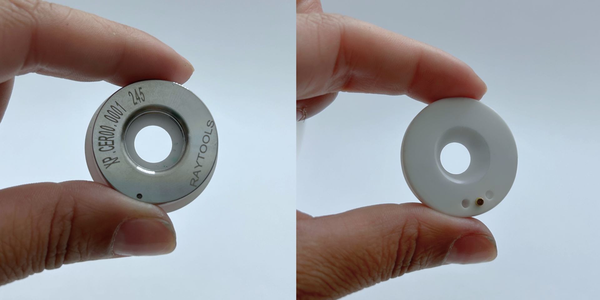 Anel cerâmico para máquina de corte a laser.