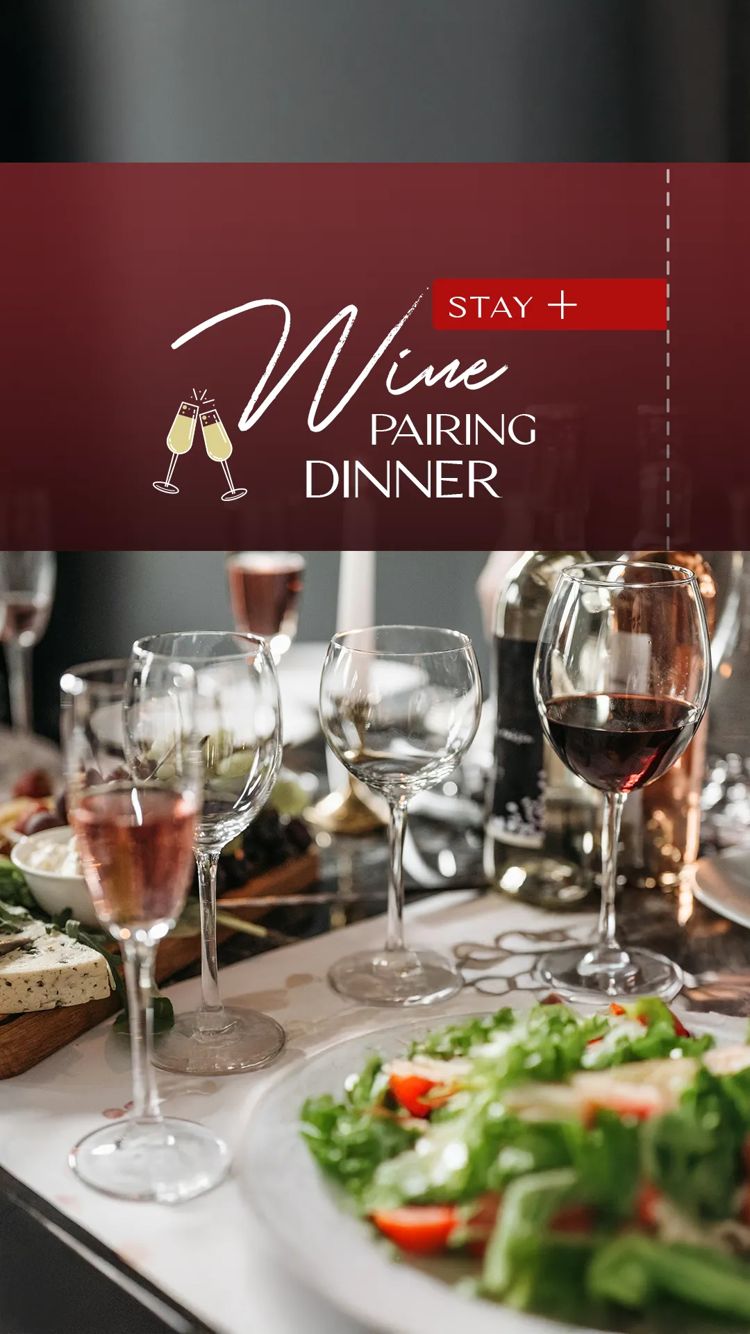 Stay + Wine Pairing Dinner