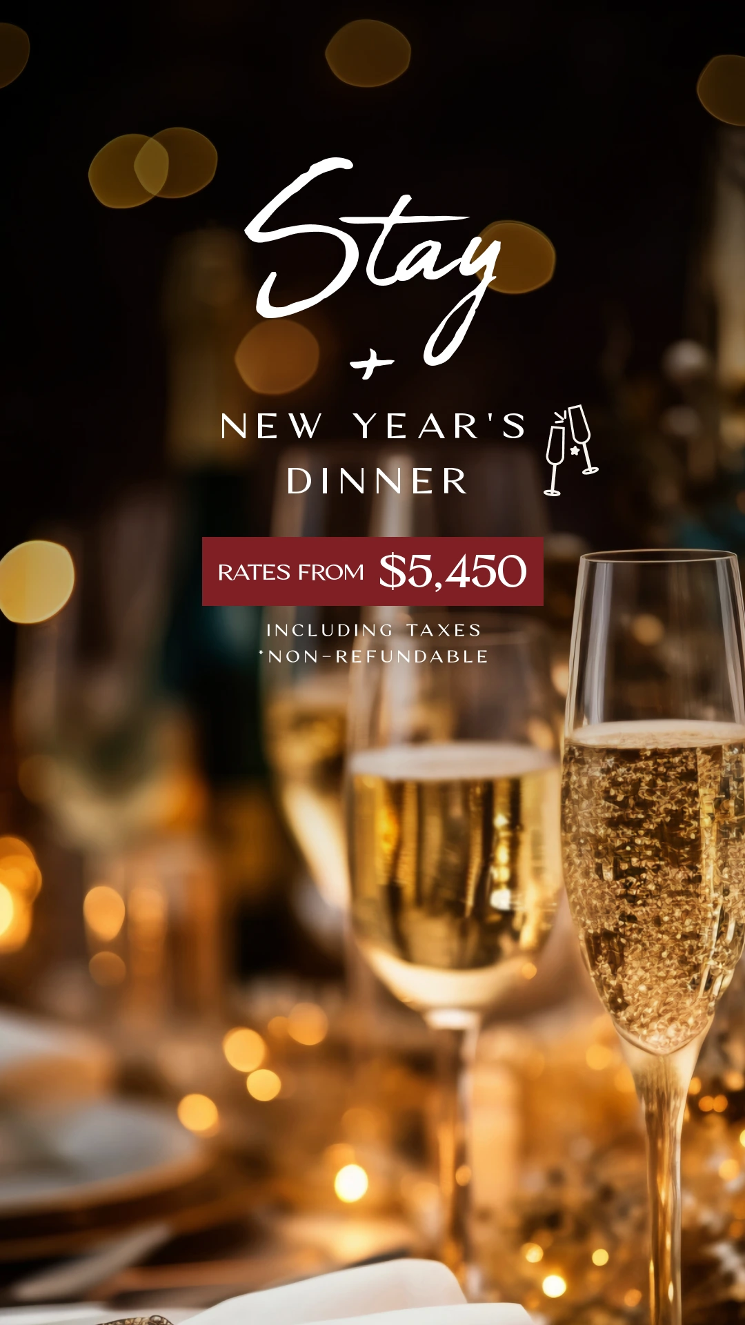 New Year’s Eve Stay + Dinner at Nukari Quinta Boutique