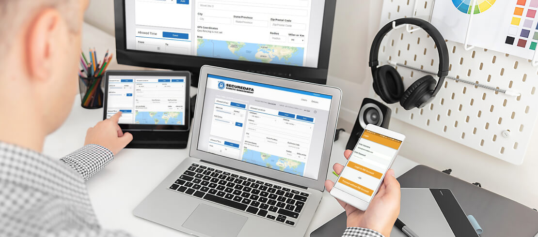 Remote Management Console for Encrypted External Drives